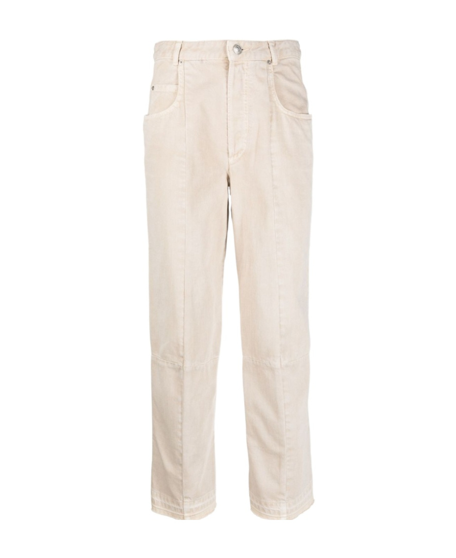 ISABEL MARANT HIGH-WAISTED STRAIGHT JEANS