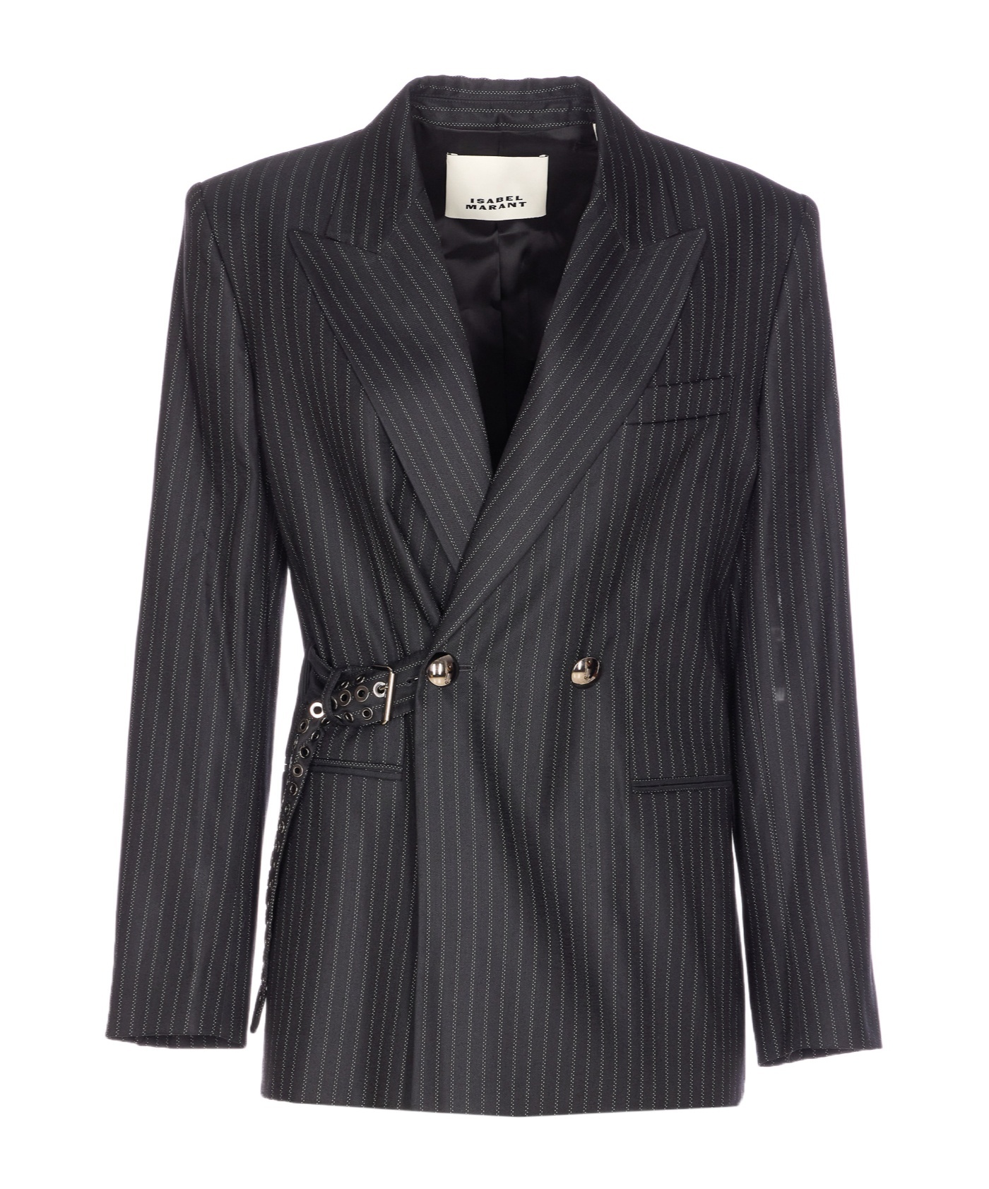Isabel Marant Long-sleeved Suit Jacket In Black
