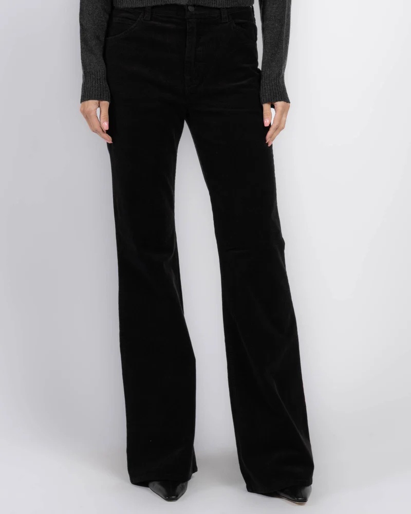 Nili Lotan Belt Loop Casual Pants In Black
