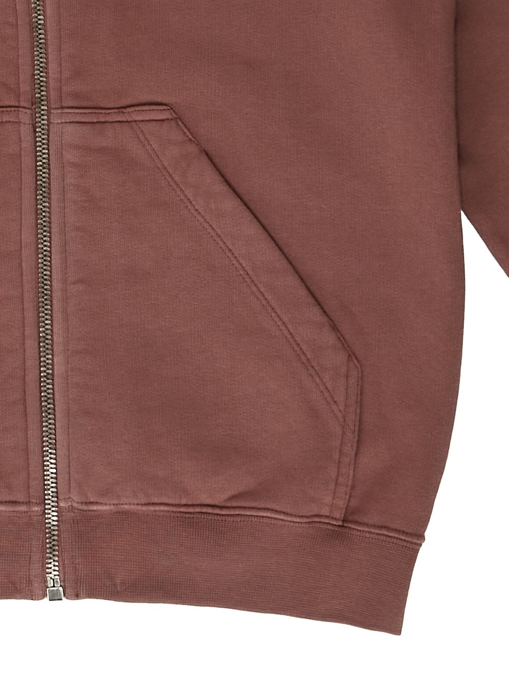Rick Owens Long-sleeved Sweatshirt In Brown