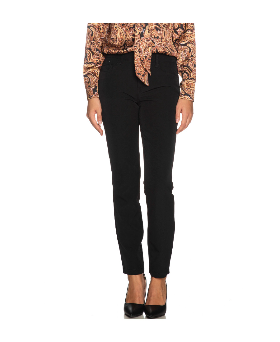 Shop Liu •jo Straight Jeans In Black