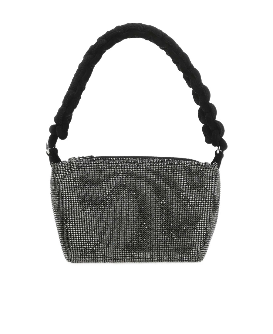 Kara Diamond Handbag In Black