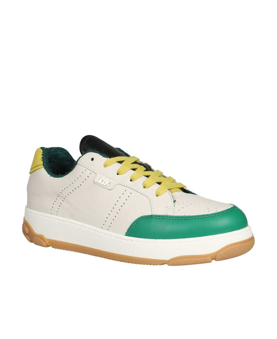 GCDS RETRÒ NAMI LOW-TOP SNEAKERS