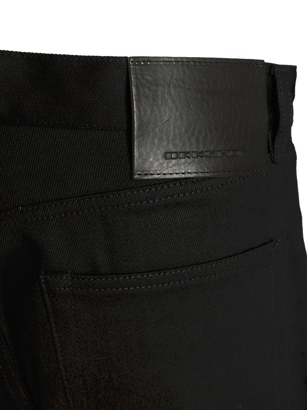 Rick Owens Drkshdw Kurdt Jeans In Black