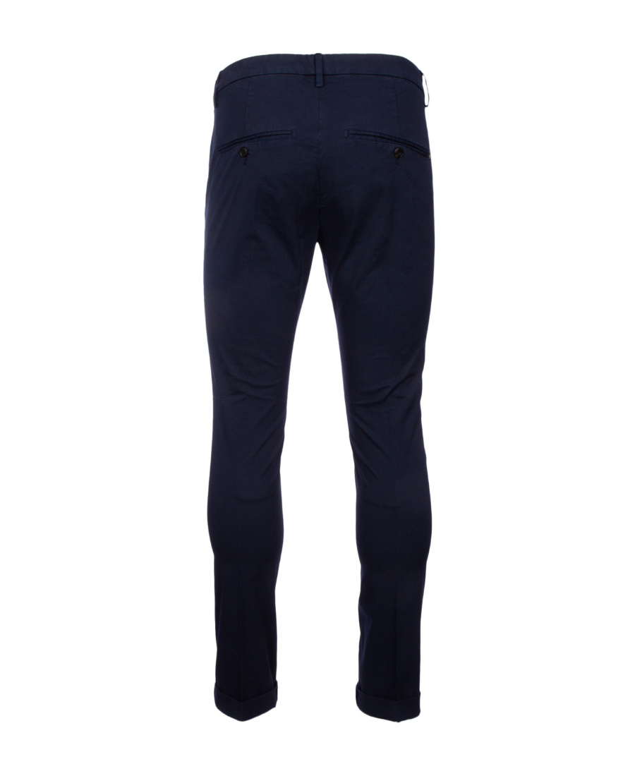 Dondup Cropped Tailored Trousers In Black