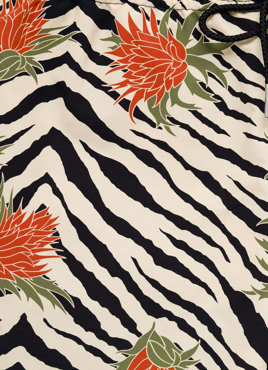 Celine Patterned Swim Trunks