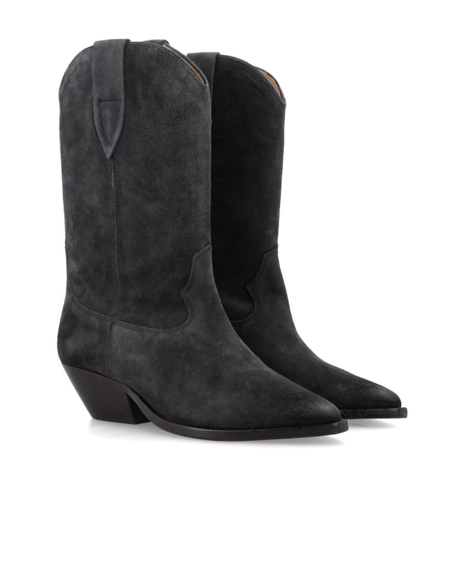 Shop Isabel Marant Pointed Short Boots In Black