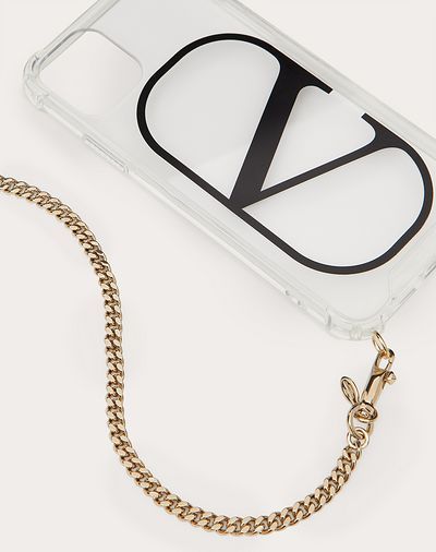 Valentino Black Case Mobile Phone Case In White