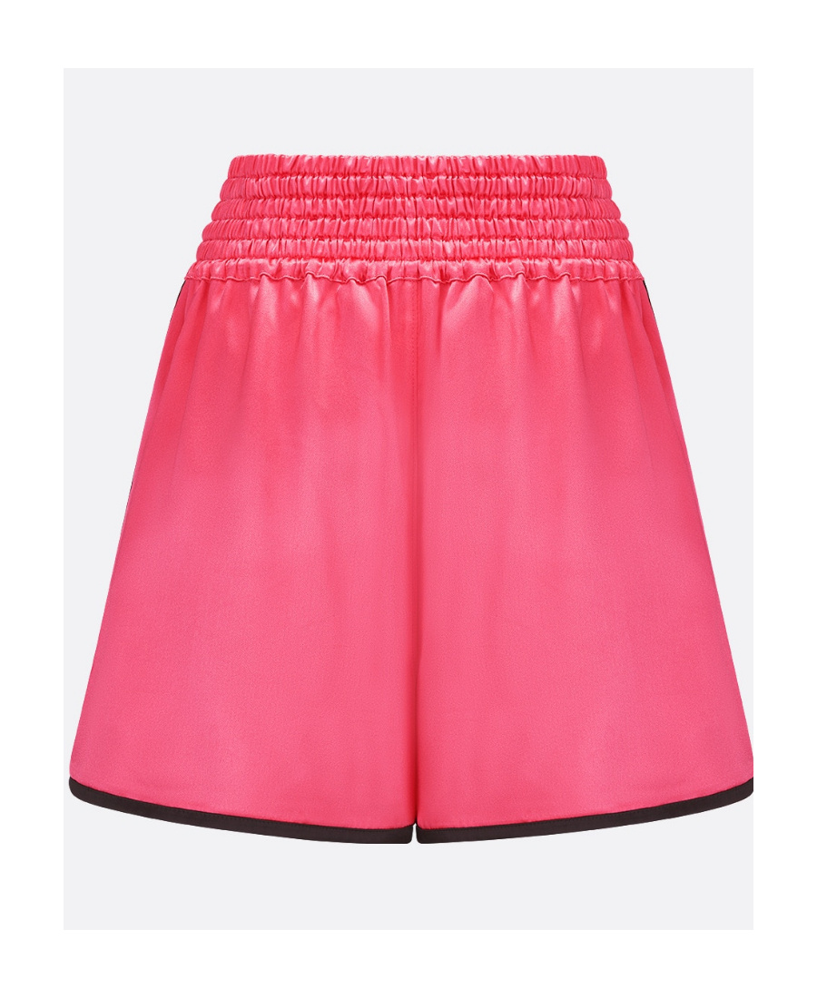 Dior Vibe Contrast Trimmed Shorts In Pink
