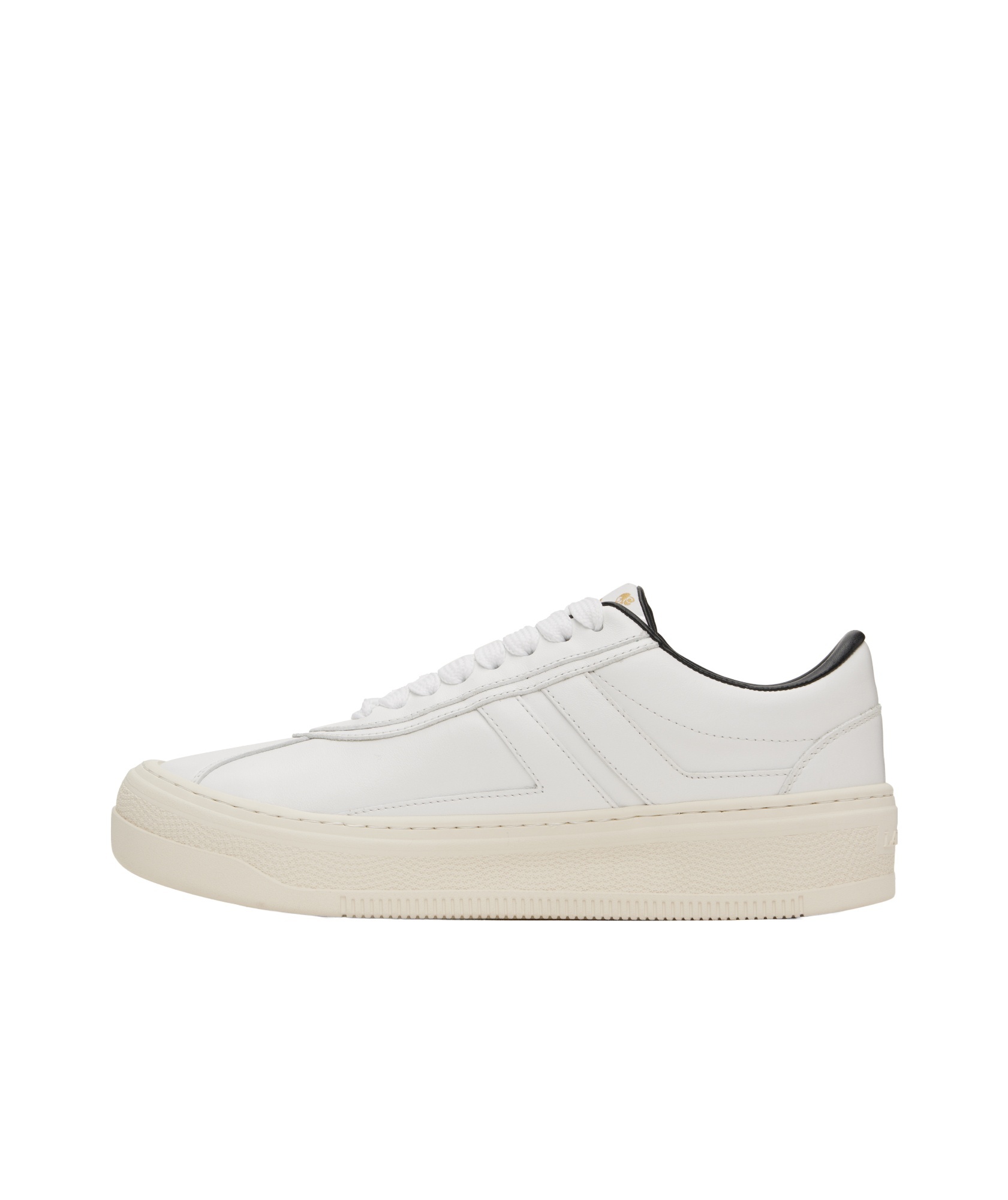 Lanvin Lace-up Low-top Sneakers In White