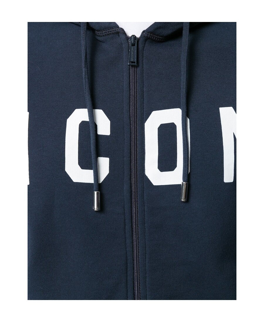 Dsquared2 Logo Details Casual Jacket In Black