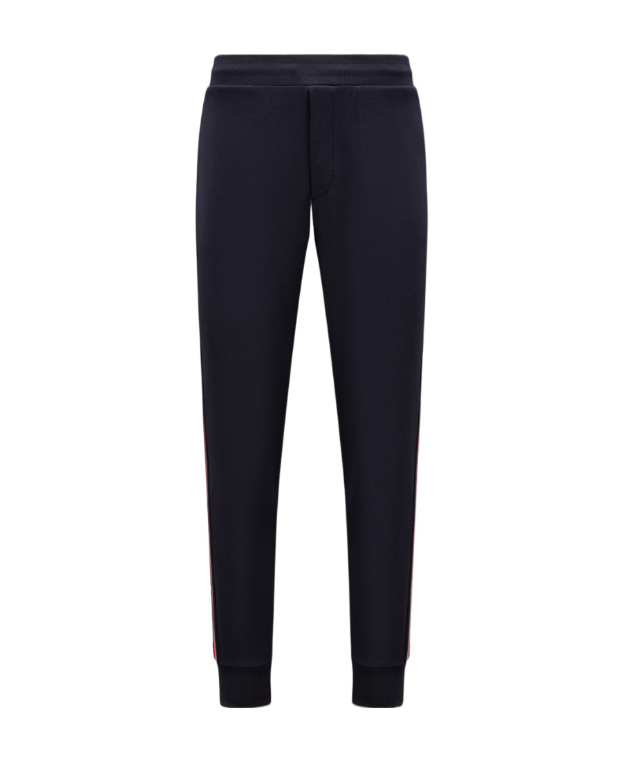 Moncler Logo-patch Track Pants In Blue