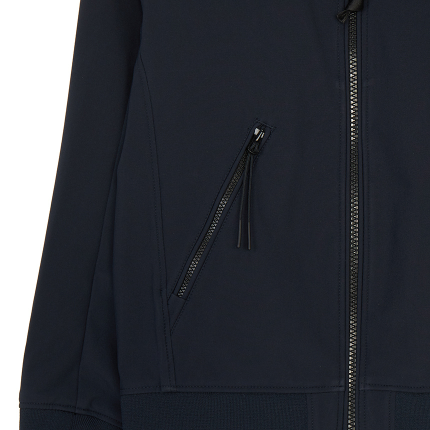 C.p. Company U16 C.p. Shell-r Jacket In Black