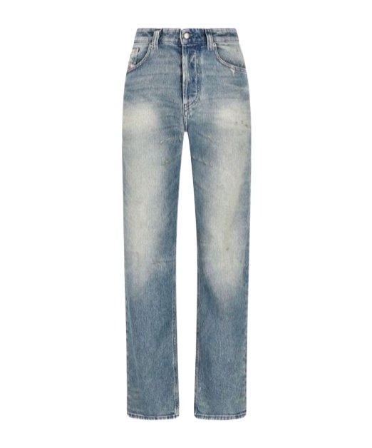 Diesel Belt Loop Jeans In Gray