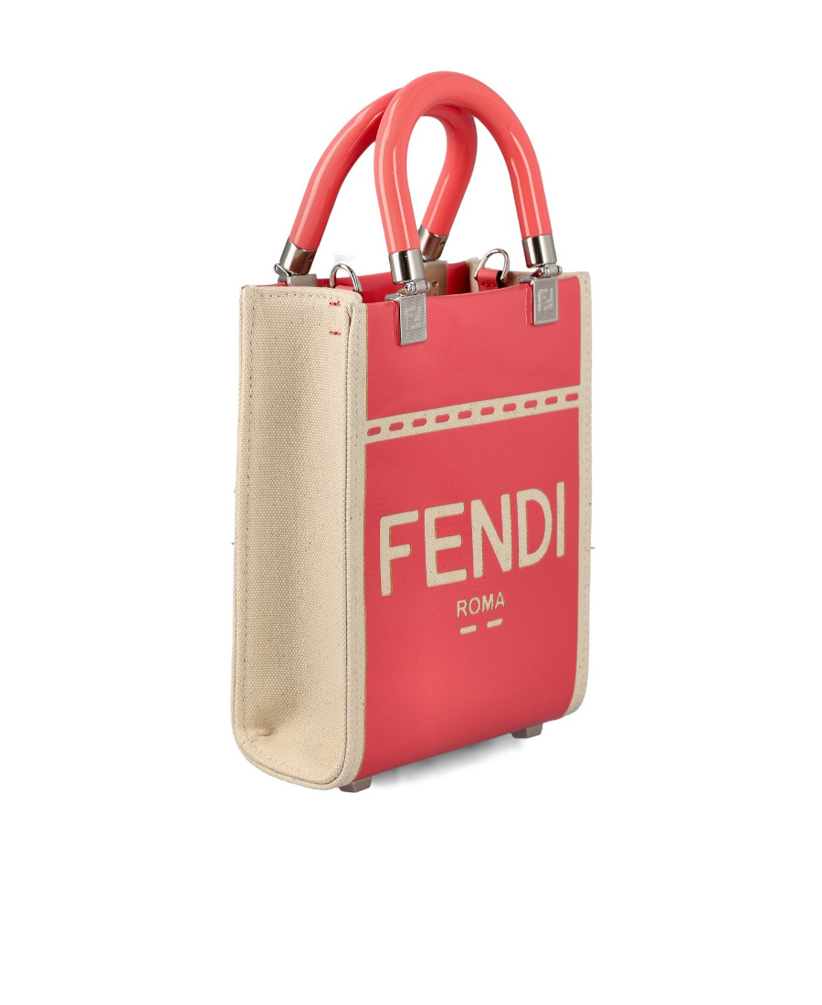 FENDI LOGO-PRINT SHOULDER BAG