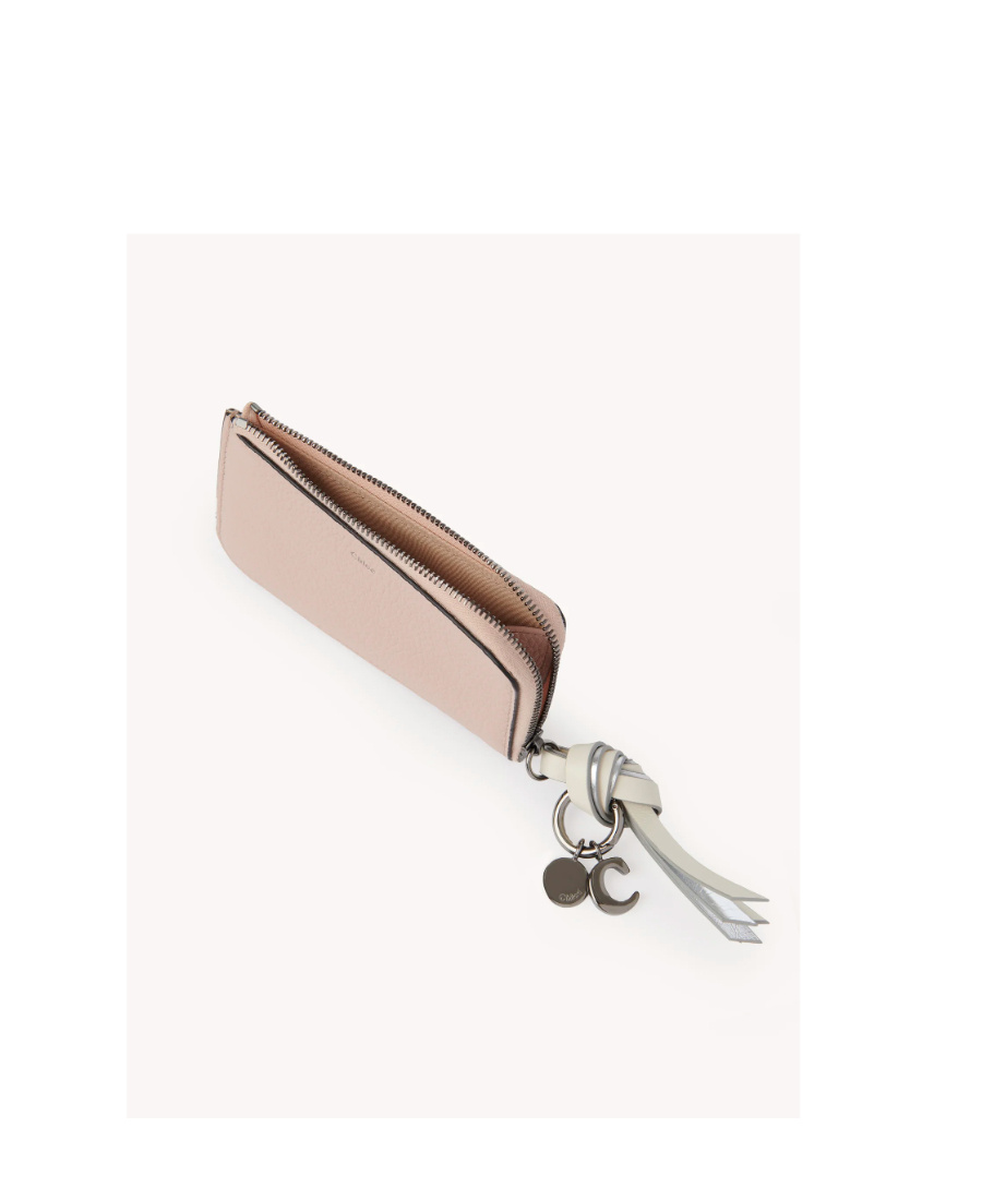 CHLOÉ ALPHABET LOGO WALLET