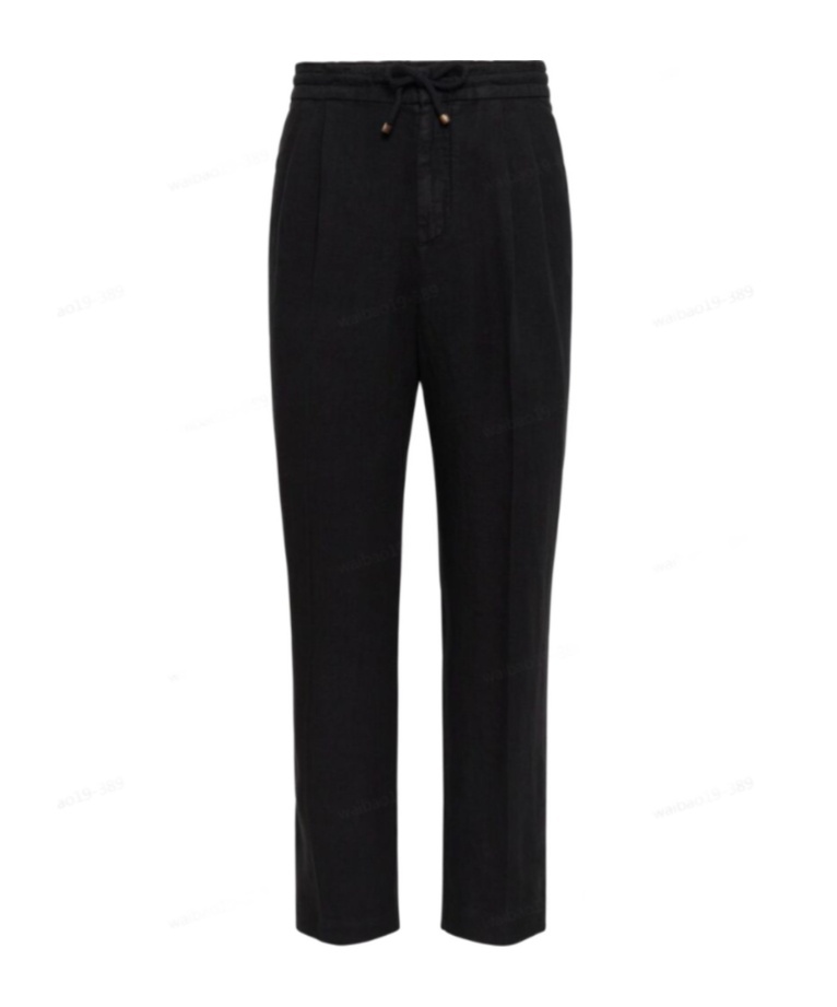 Shop Brunello Cucinelli Straight-leg Track Pants In Black