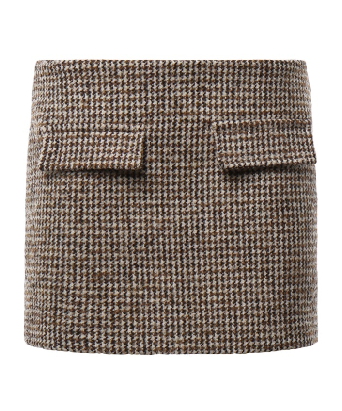 Dondup Mini Skirt In Multicolor