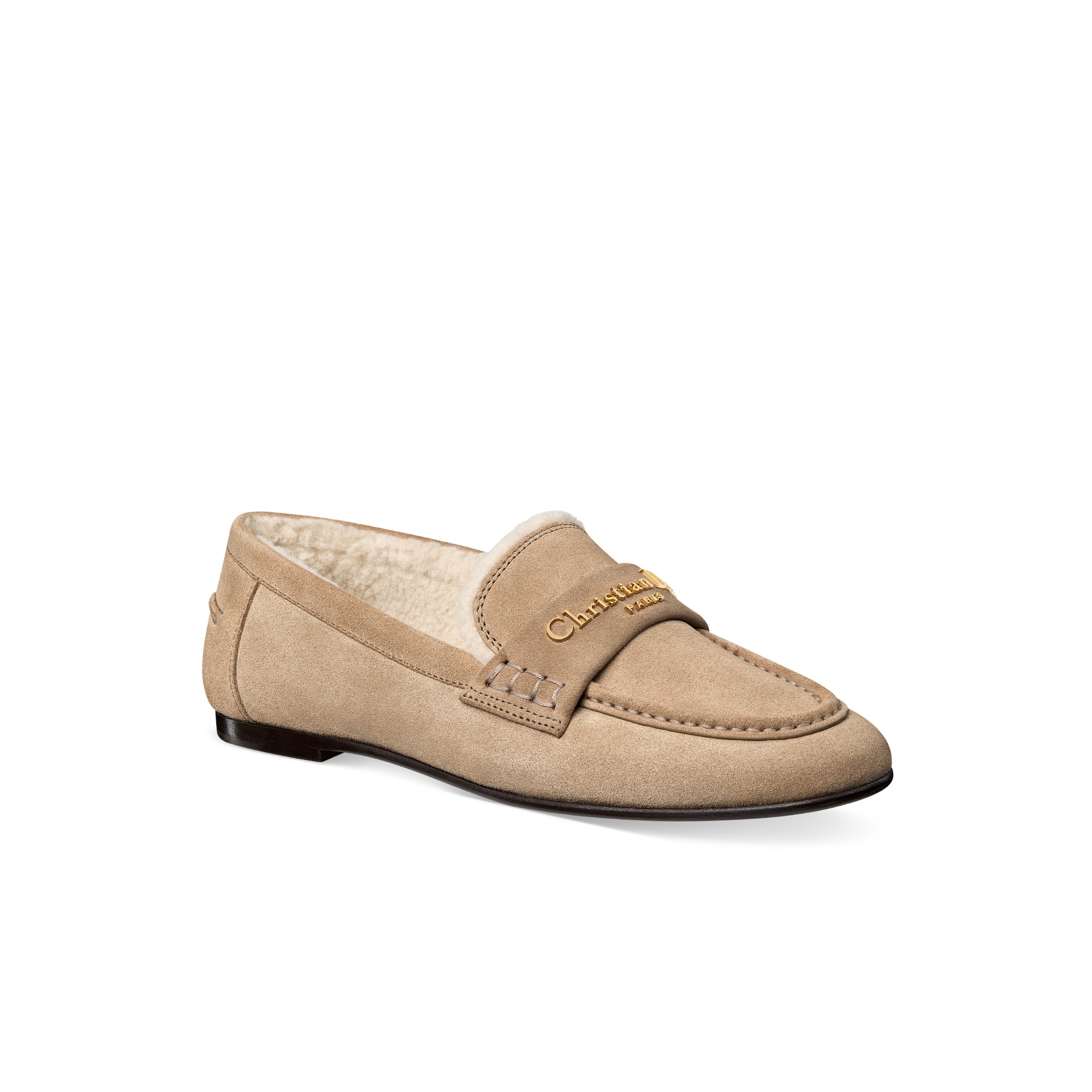 Dior Alps Boy Loafer In Neutral