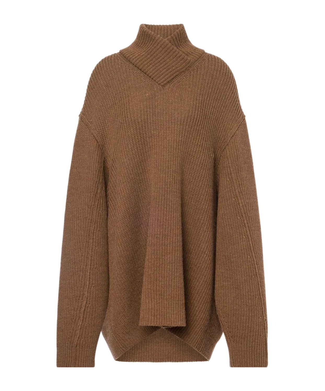 Philosophy Di Lorenzo Serafini Long-sleeved Sweater In Brown