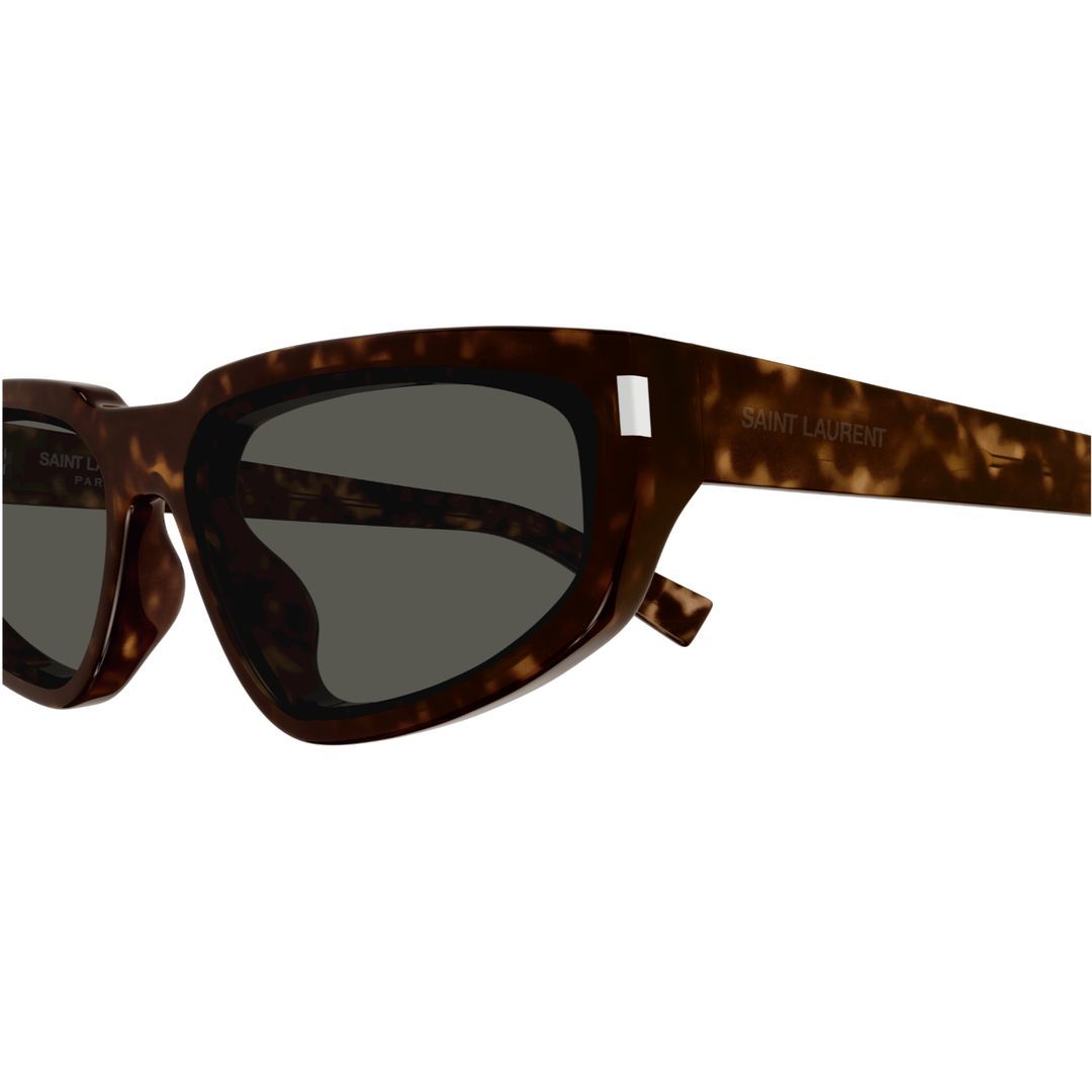 Saint Laurent Nova Tortoiseshell Sunglasses In Black