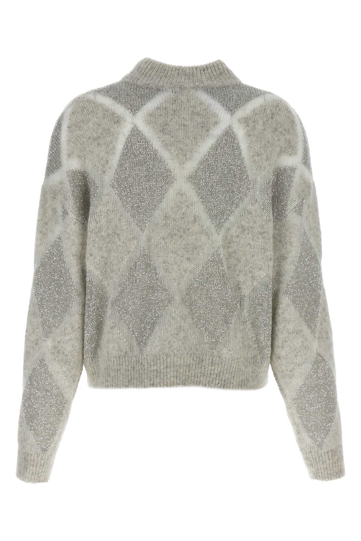 BRUNELLO CUCINELLI ARGYLE CHECK SWEATER