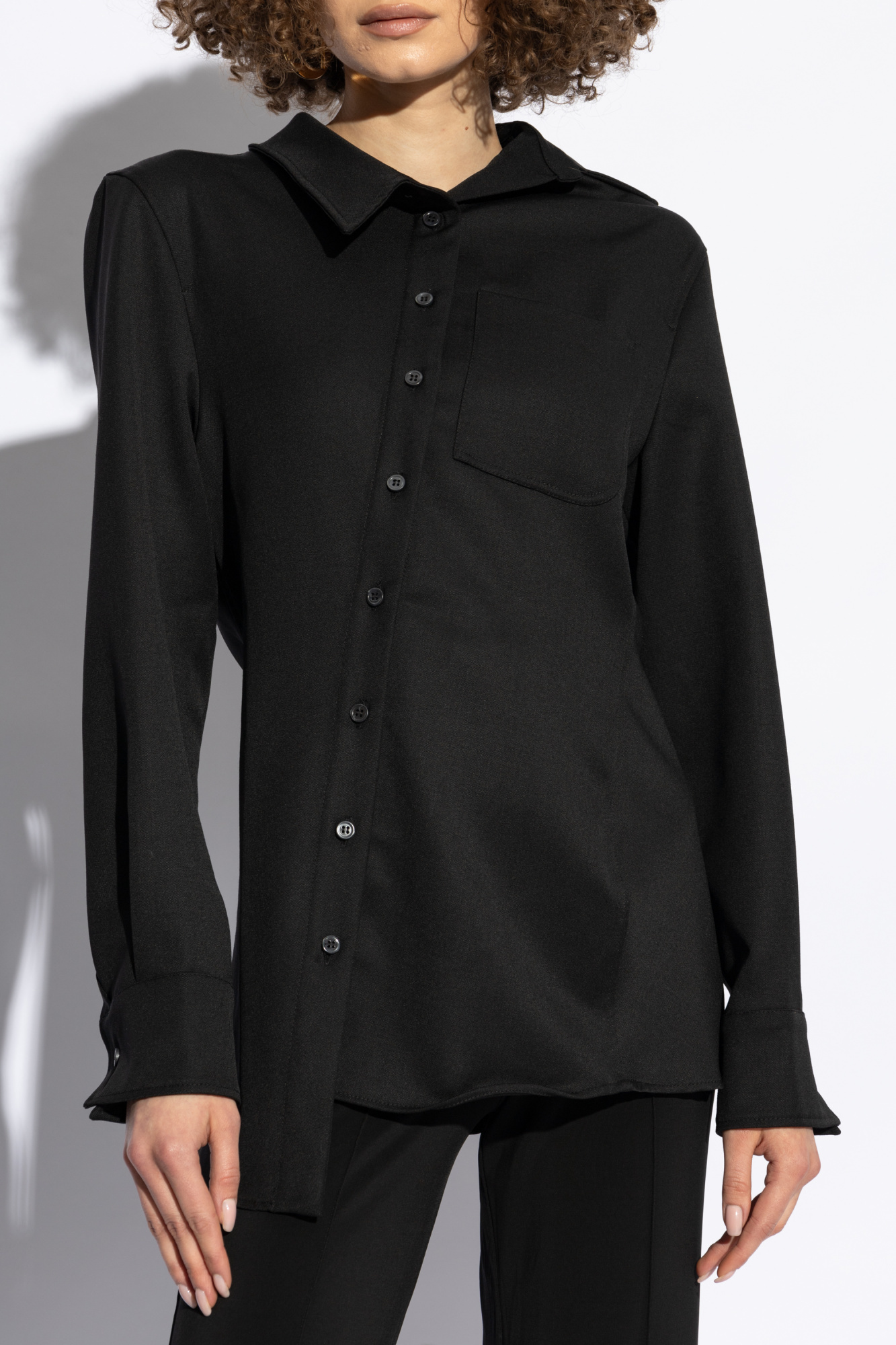 Jacquemus La Chemise Pablo In Black