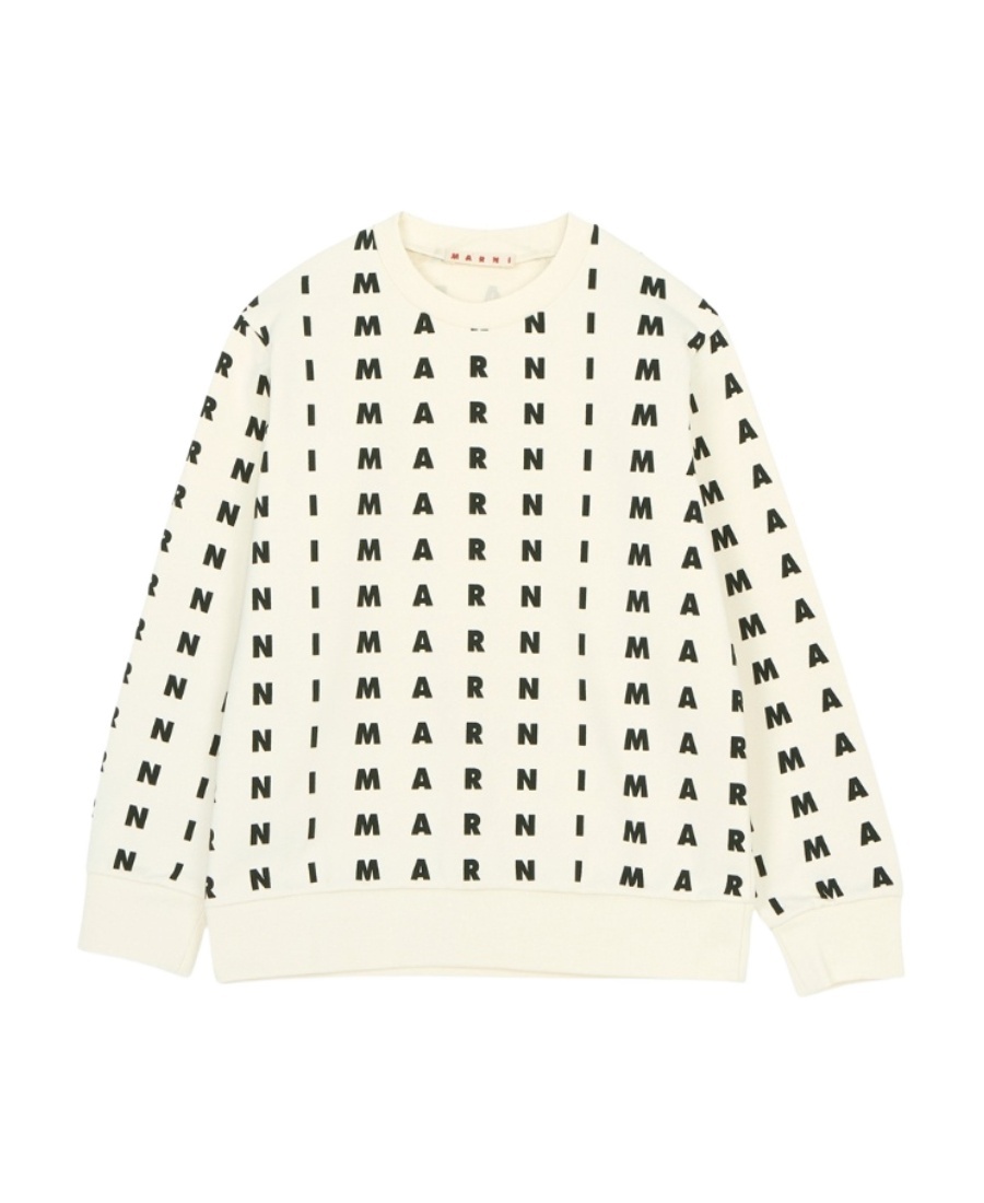 Marni Long-sleeved Sweater In White