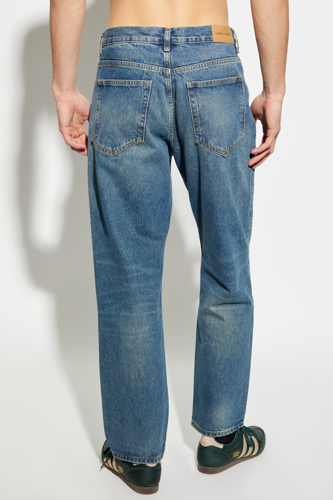 Samsoe & Samsoe Samsoe Samsoe Classic Fit Jeans In Blue