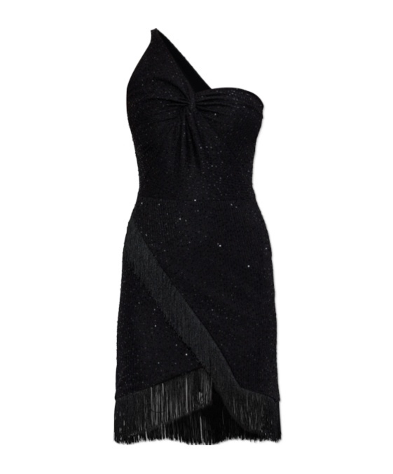 Iro Sequin Dress In Black