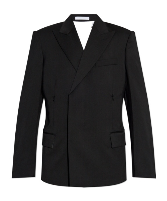 Helmut Lang Oversize Fit Jacket In Black