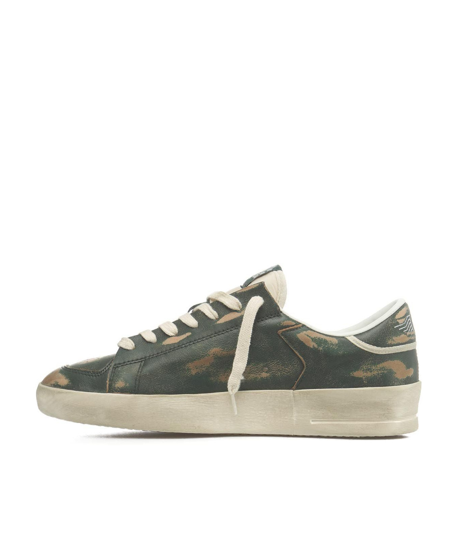 Golden Goose Deluxe Brand Stardan Distressed Lace In Nude