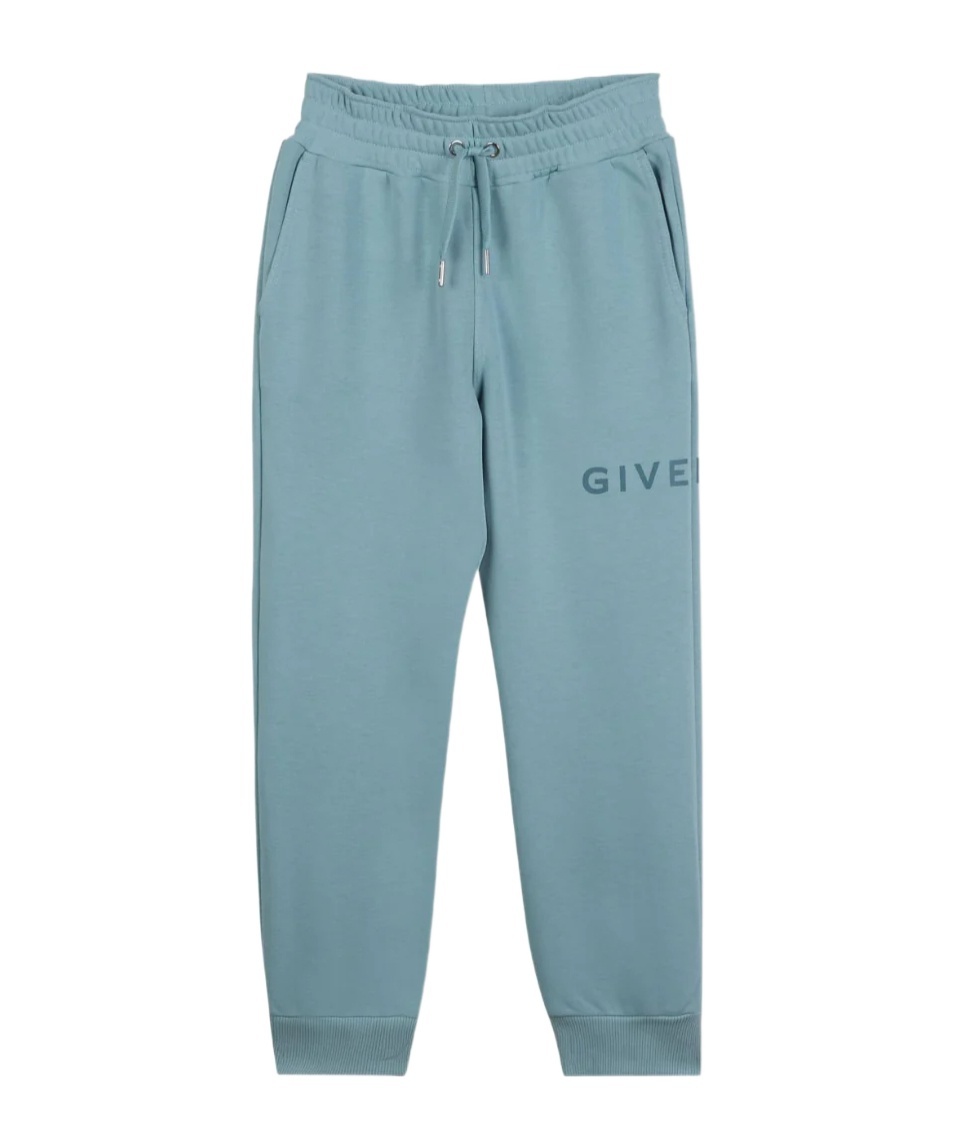 Givenchy Elastic Waist Track Pants In Blue
