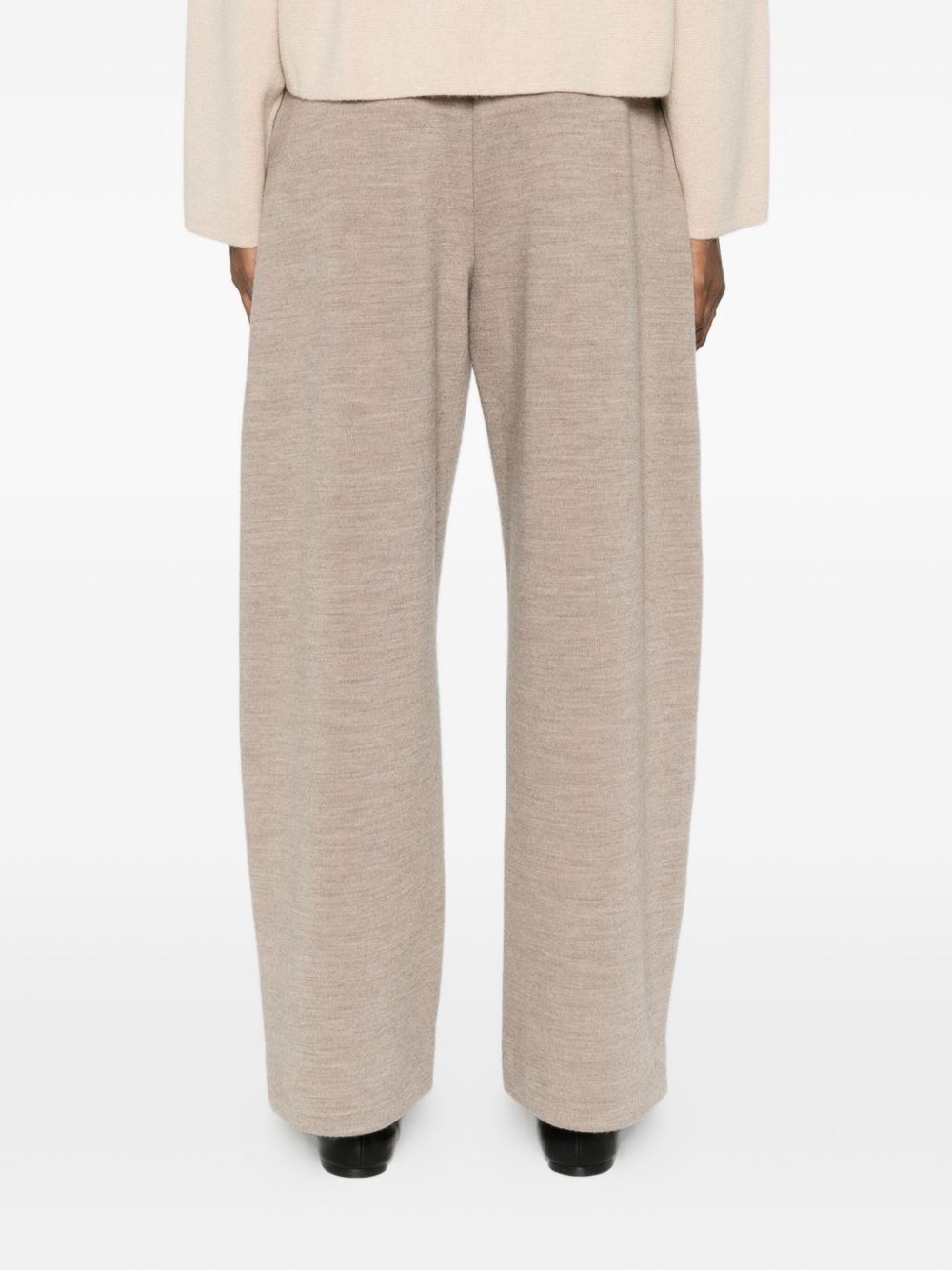 Max Mara Pocket Casual Pants In Neutral