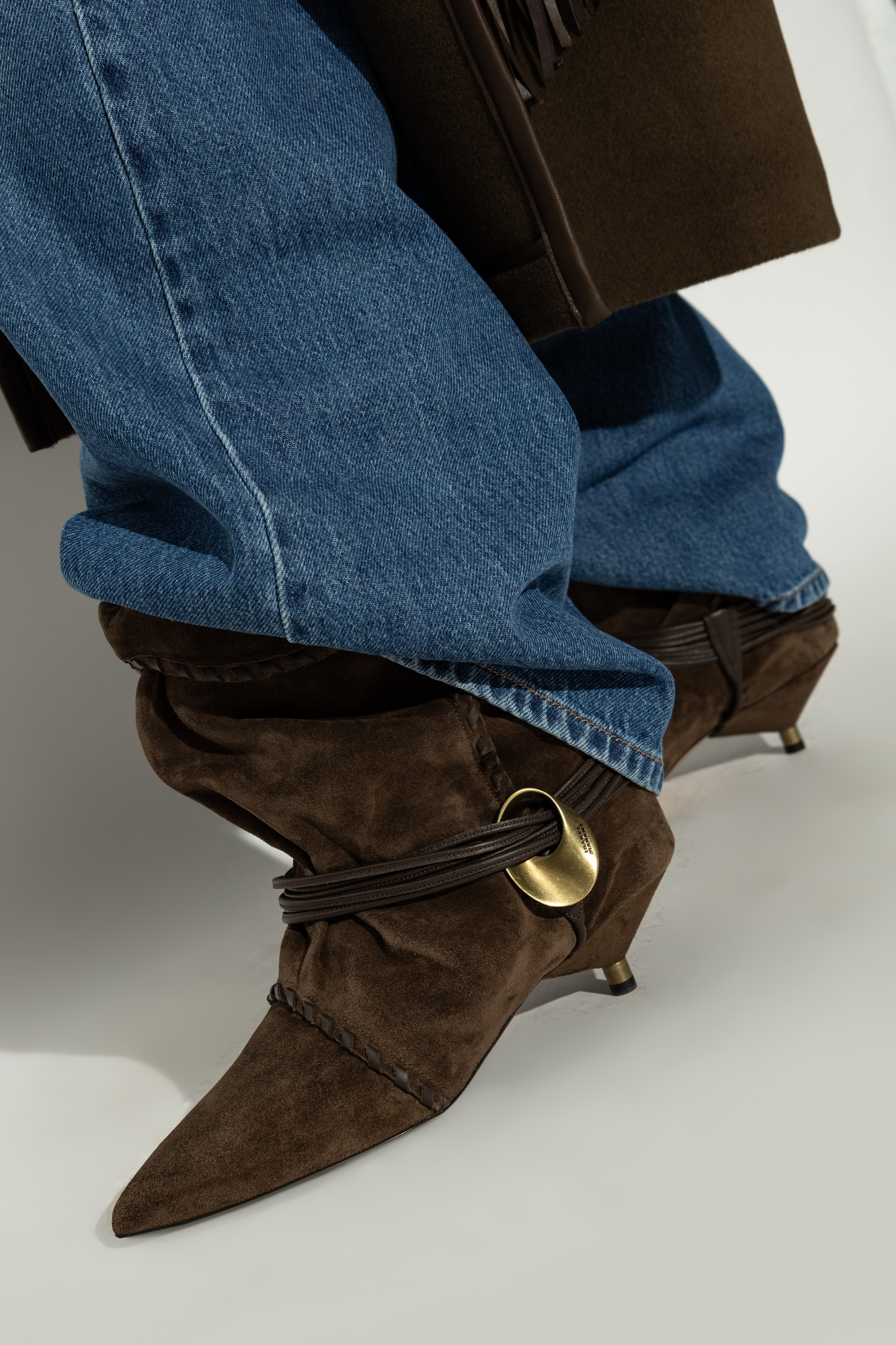 ISABEL MARANT POINTED SHORT BOOTS