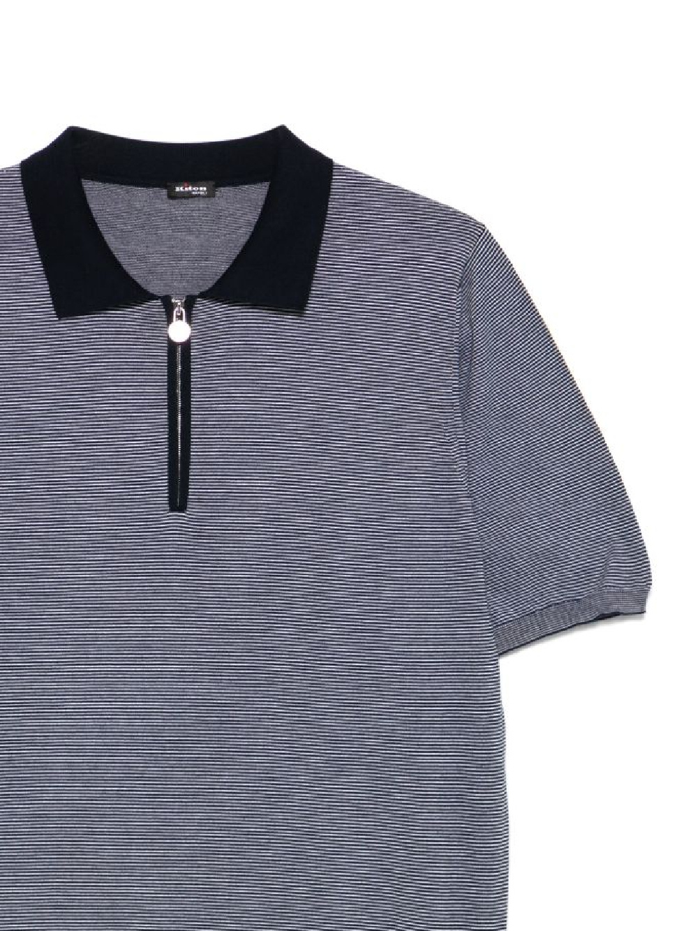 KITON LONG-SLEEVED POLO SHIRT 