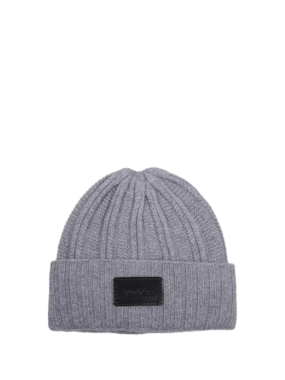 Max Mara Cuffed Wool Hat In Brown