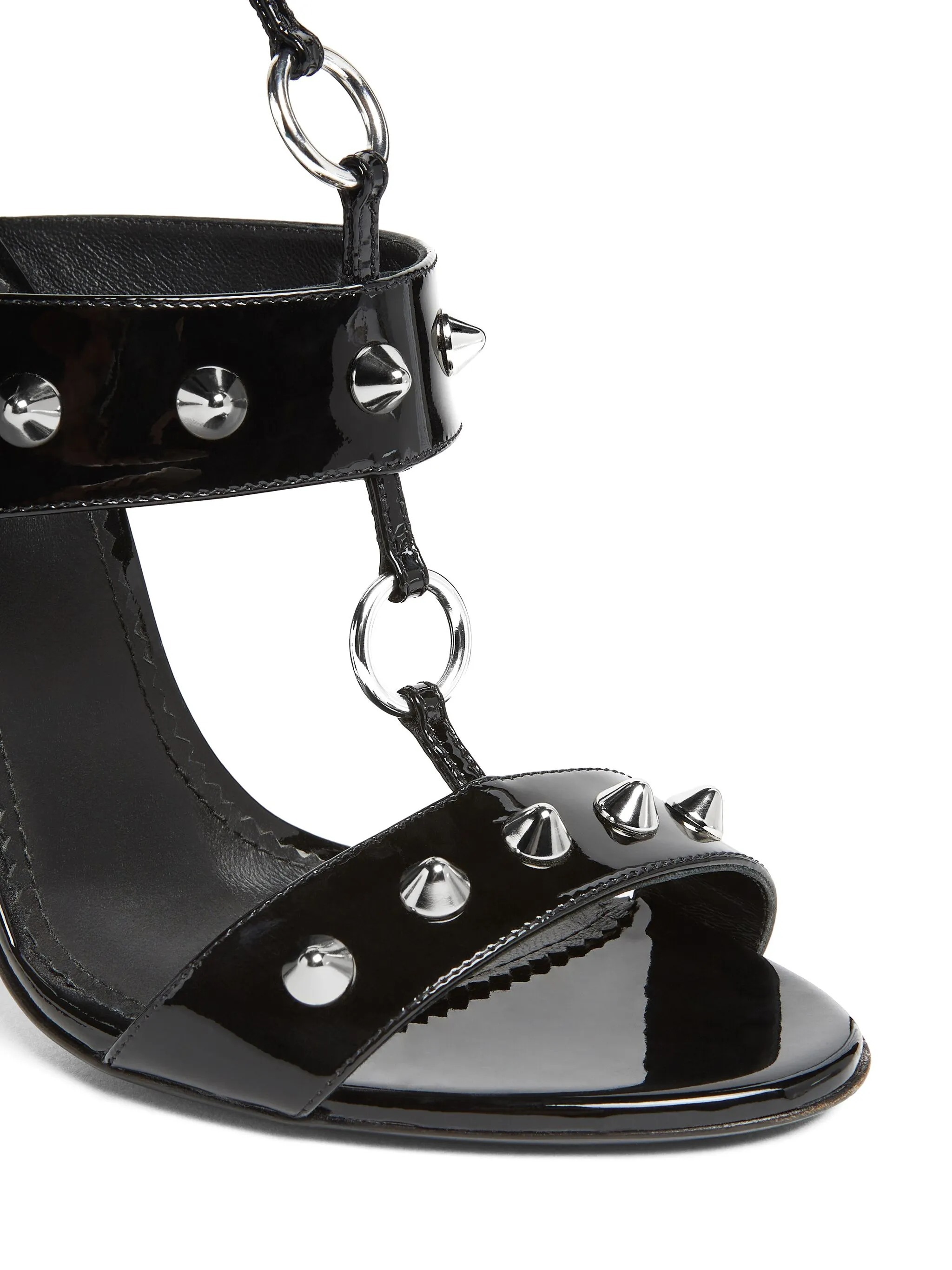 Dsquared2 Gothic Heeled Sandals In Black