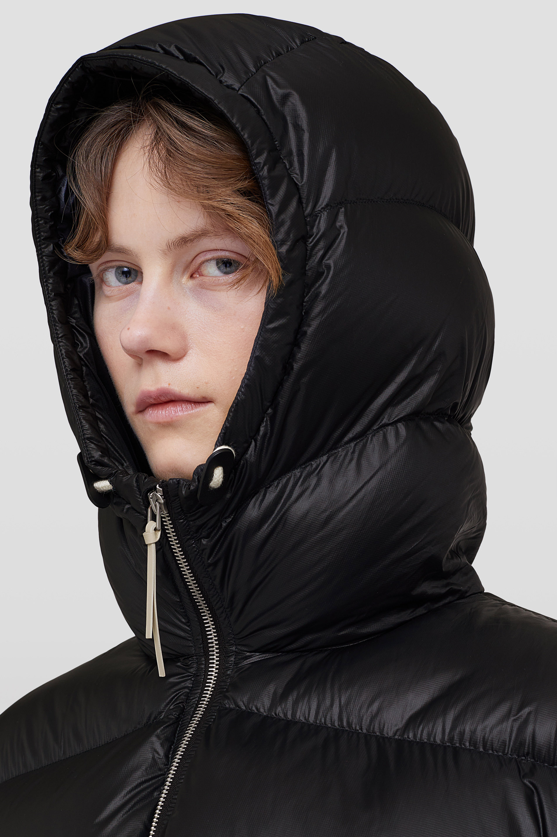 Shop Jil Sander Down Jacket In Black