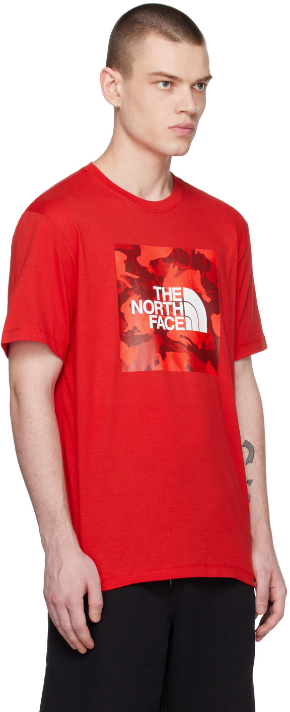 THE NORTH FACE SHORT-SLEEVED ROUND COLLAR T-SHIRT