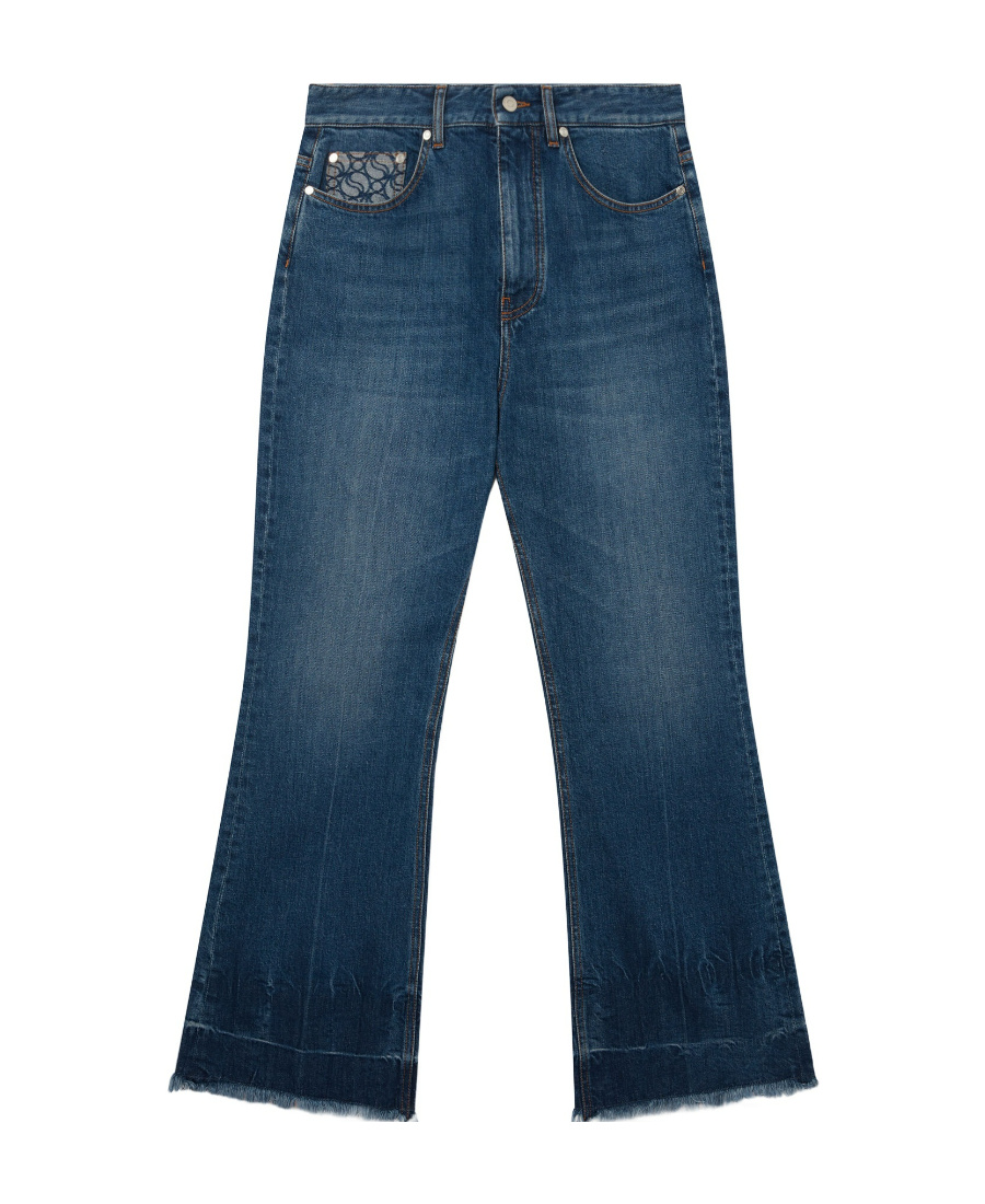 Stella Mccartney Mid-rise Straight-leg Jeans In Blue