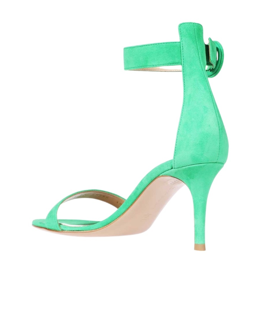Gianvito Rossi Micro-standard High-heel Sandals In Green