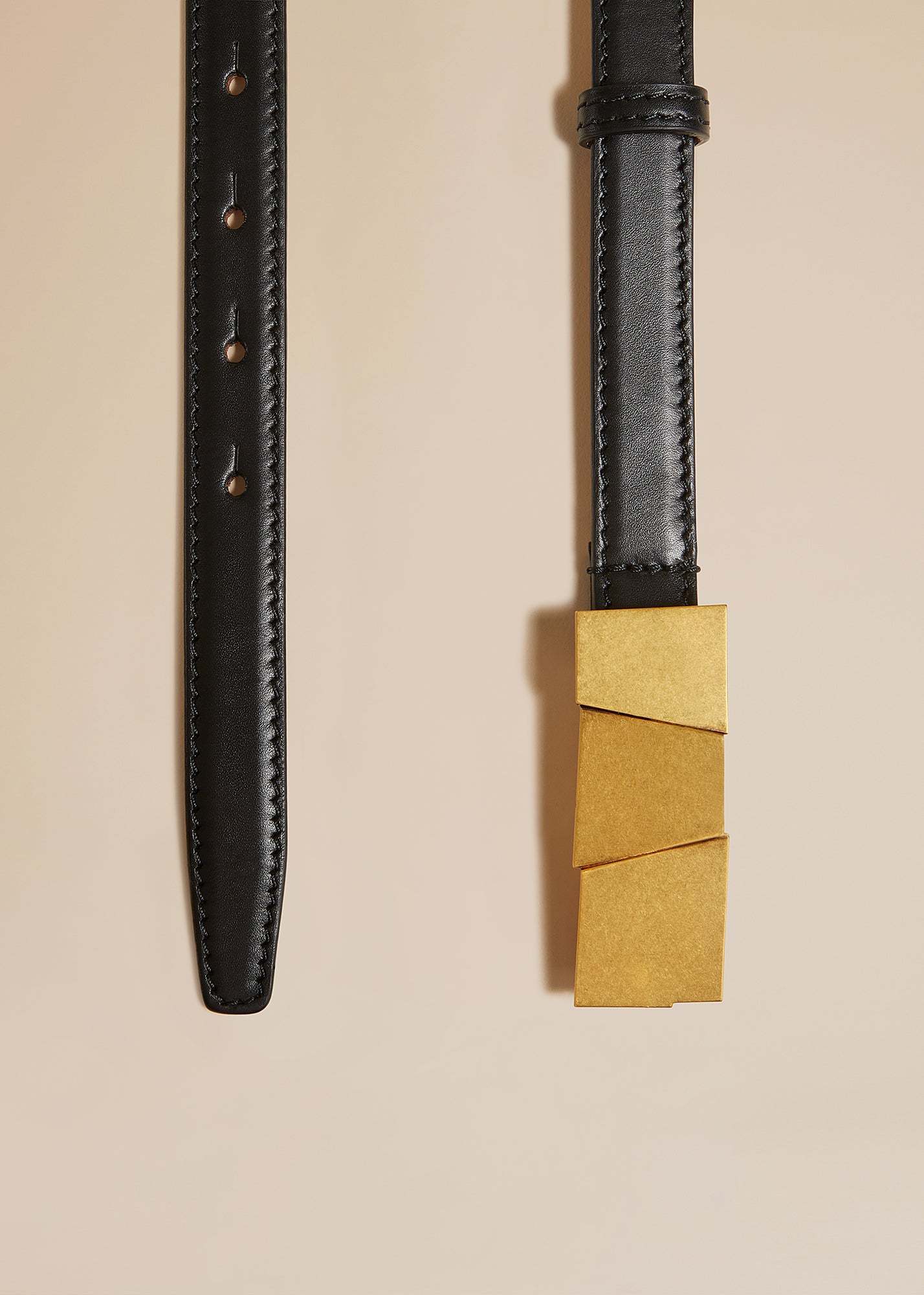 Khaite Adjustable Belt In Black