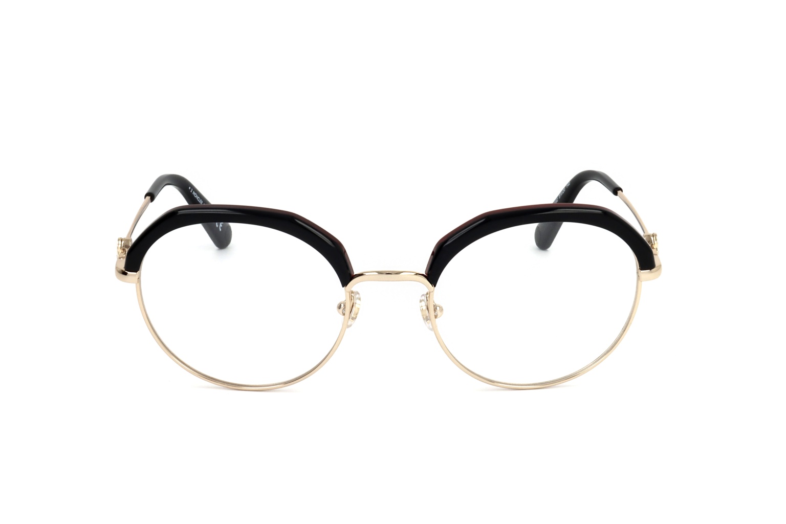 MONCLER ROUND FRAME GLASSES 