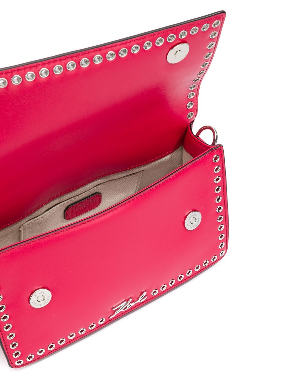 Karl Lagerfeld Choupette Shoulder Bag In Red