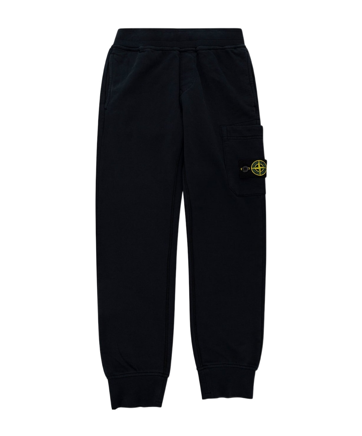 Stone Island Compass-badge Track Pants In Blue