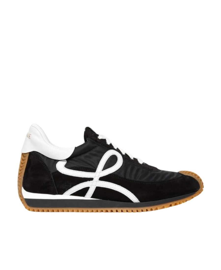 Loewe Flow Runner Low-cut Sneakers In Black