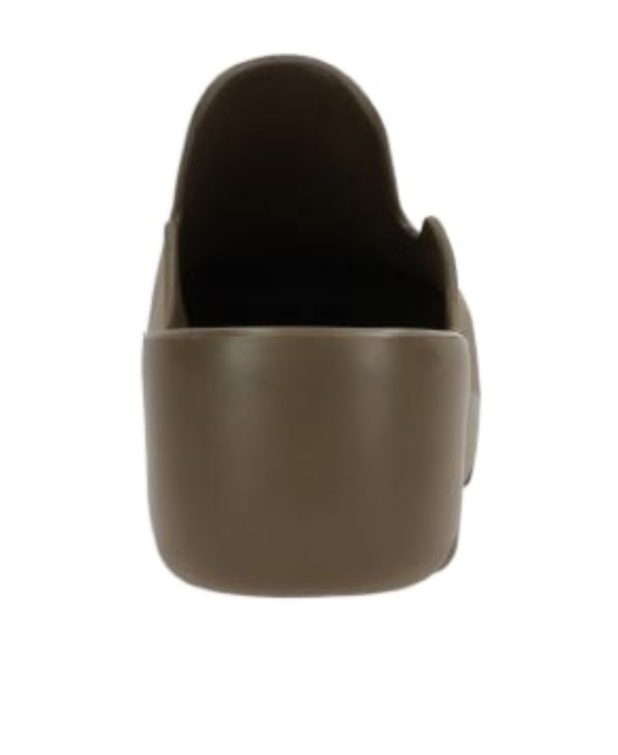 Bottega Veneta Rubber Muller Shoes In Brown