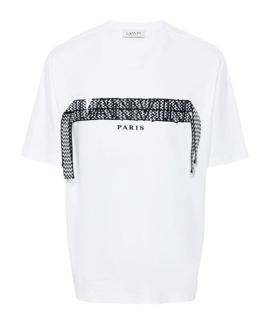 Shop Lanvin Short-sleeved T-shirt In White