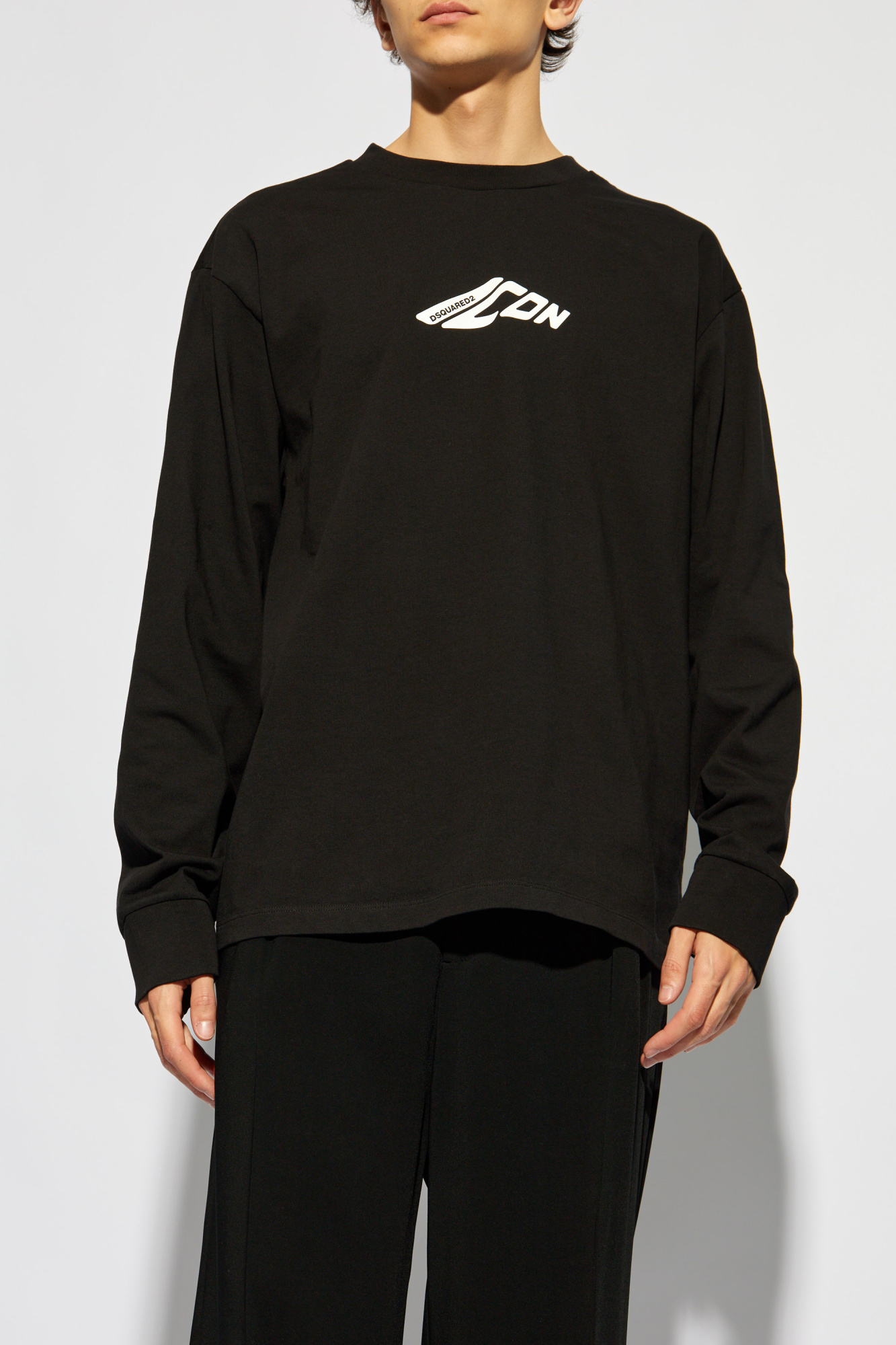 Dsquared2 Dsquared Men Graphic Print Sweatshirt In Black